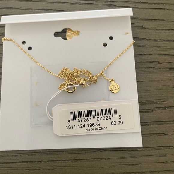 Gorjana Jewelry Nwt Gorjana Sunburst Coin Adjustable 8k Gold Plated